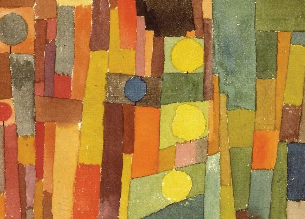 In the Style of Kairouan - Paul Klee - Greetings Card by Paul Klee