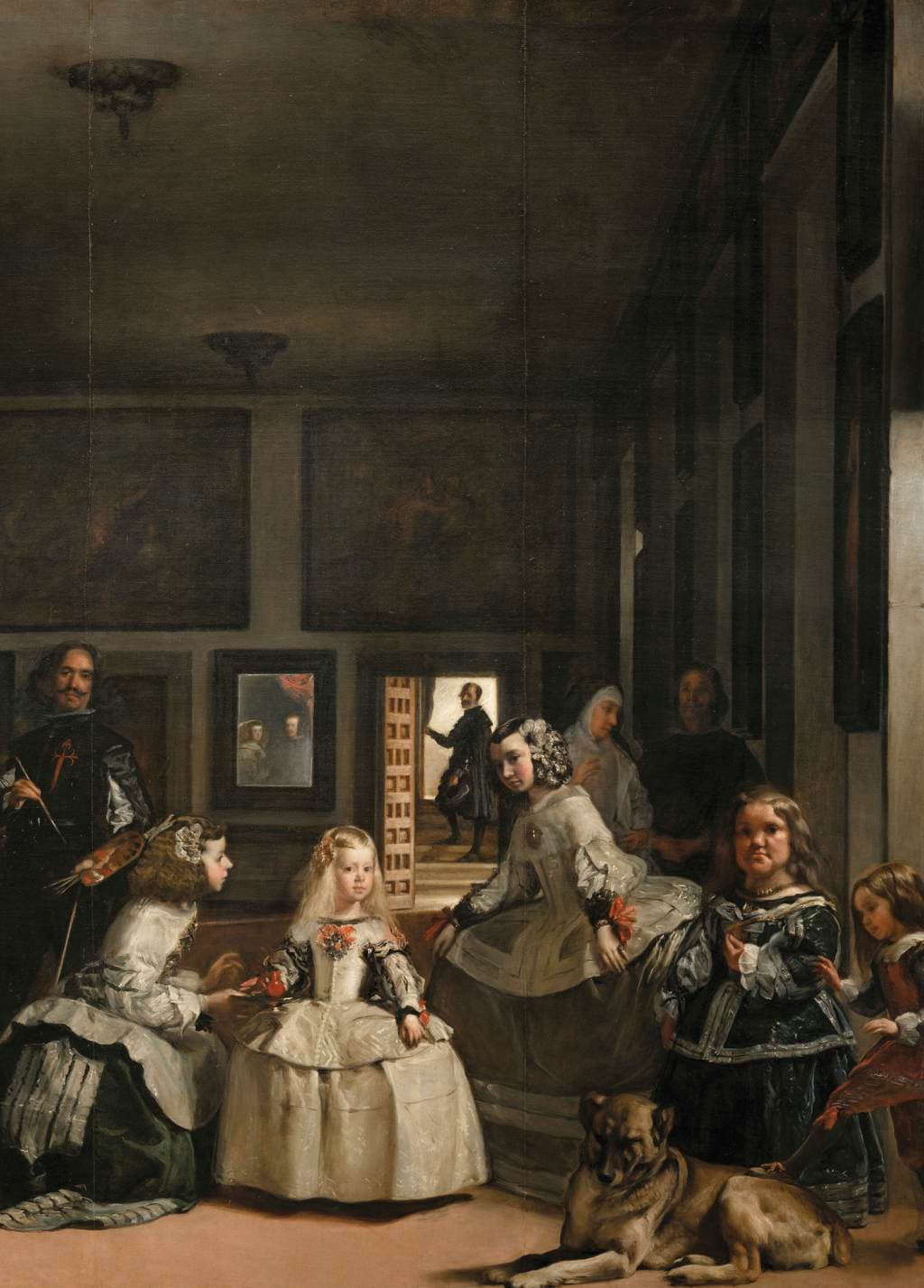 Las Meninas - Diego Velázquez - Greetings Card by Diego Velázquez