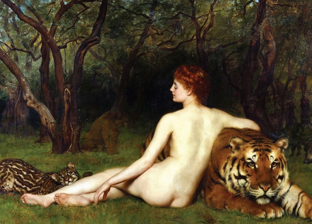 Circe - John Collier - Greetings Card by John Collier