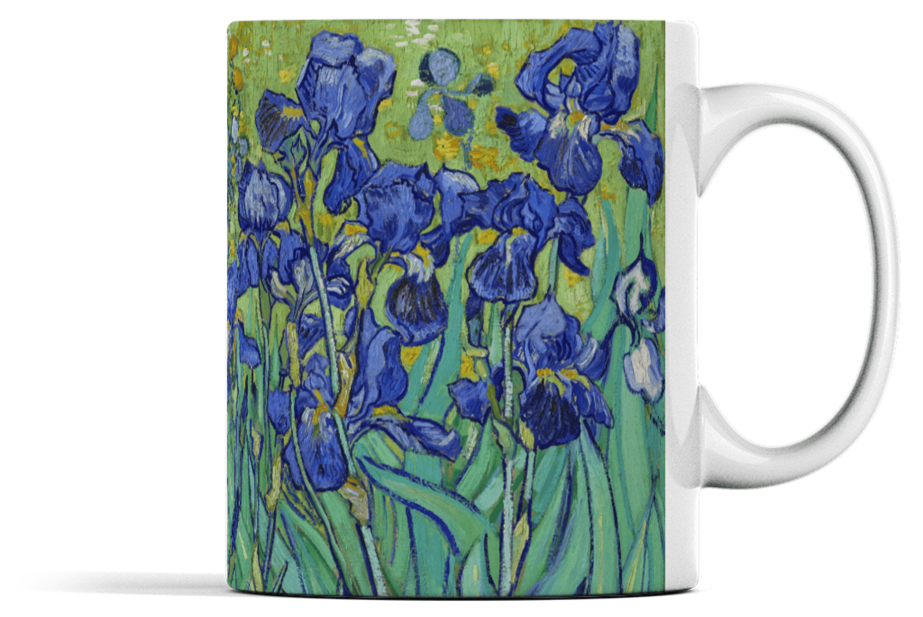 Irises – Vincent Van Gogh - Ceramic Mug by Vincent Van Gogh