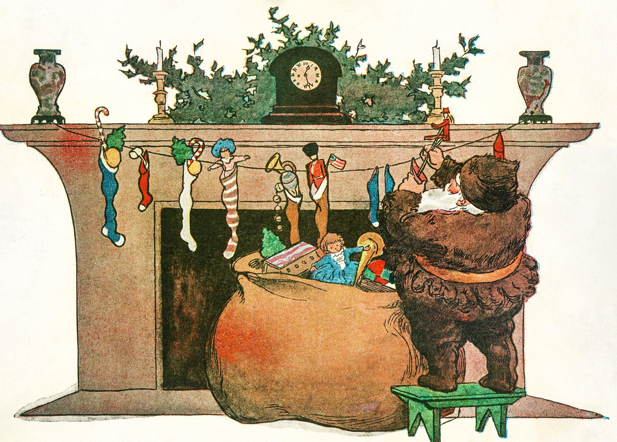 He Spoke Not a Word, But Went Straight to his Work by Jessie Willcox Smith
